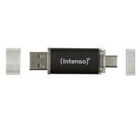 Intenso Twist Line 256 GB, Dual USB 3.2 Gen 1x1, USB-C e USB-A, 70MB/s, antracite