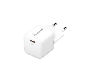Intenso Power Adapter W30C GaN, USB-C Power Supply with 30 Watt and GaN Technolo