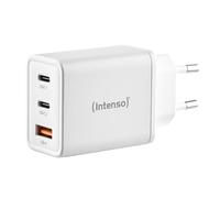 Intenso 1x USB-A auf 2x USB-C GAN Adapter weiß