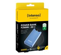 Intenso Powerbank F20000, batteria esterna con PD (20W) & QC (18W), connettore U