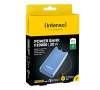 Intenso Powerbank F20000, batteria esterna con PD (20W) & QC (18W), connettore USB-C e USB-A, 20000 mAh, blu: Amazon.de: elettronica e foto