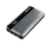 INTENSO 7350060 - Powerbank HE25000, Li-Po, 25000 mAh, 140 W PD, USB-A, USB-C, gra