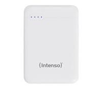 Intenso Powerbank XS5000 - Caricabatterie portatile (5000 mAh, adatto per smartphone/tablet PC/fotocamera digitale), bianco