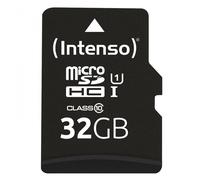 Intenso Premium Scheda di memoria MicroSDHC da 32 GB (con Adattatore SD), Class