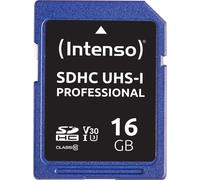 Intenso Scheda di memoria SDHC Professional 16 GB Class 10 UHS-I