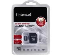 INTENSO 3413460 - Scheda di memoria MicroSDHC 8GB - Intenso Classe 10