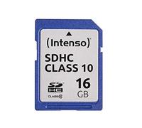 Intenso Scheda di Memoria SDHC da 16 GB, Classe 10
