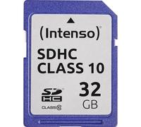 Intenso Scheda di memoria SDHC da 32 GB, Class 10, Blu