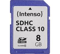 Intenso Scheda di memoria SDHC da 8 GB, Classe 10