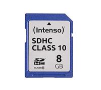 INTENSO 3411460 - Scheda di memoria SDHC 8GB, Intenso Class 10