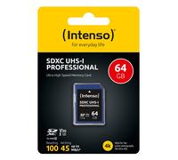 Intenso Scheda SD Memoria Professionale SDXC Classe 10 UHS-I 16GB 32GB 64GB