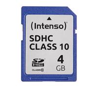 INTENSO 3411450 - Scheda di memoria SDHC 4GB, Intenso Class 10