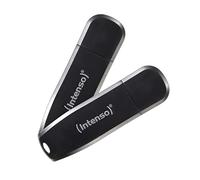 Intenso Speed Line - Chiavetta USB da 2x 64 GB - Pendrive USB 3.2 Gen 1x1, nero