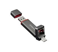 Intenso UX100 - Chiavetta SSD esterna con USB-C e USB-A, doppia porta da