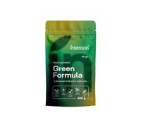Intenson Green Formula, Mango, Super Greens in Polvere, 300 g | Superfood Blend con Chlorella, Spirulina, Ashwagandha con OPC e Moringa, Senza Zucchero, Naturalmente Dolcificato