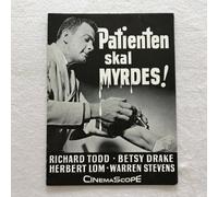 Intent to Kill Richard Todd, Betsy Drake, Herbert Lom 1958 programma cinemato...