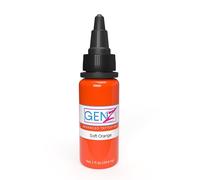 INTENZE Colore per tatuaggi Arancione 15ml - Soft Orange - L'originale: colori resistenti e assolutamente sterili-Inchiostro per tatu. vegano-per vivaci tatu. permanenti con una consistenza perfetta