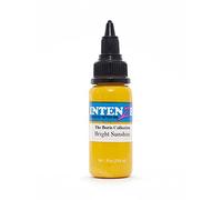 INTENZE Colore per tatuaggi Arancione 30ml-Boris BrightSunshine-L'originale:colori resistenti e assolutamente sterili-Inchiostro per tatu.vegano-per vivaci tatu.permanenti con una consistenza perfetta