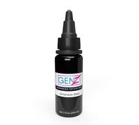INTENZE Colore per tatuaggi Nero 30ml-DimensionBlack Bob Ty.-L'originale: colori resistenti e assolutamente sterili-Inchiostro per tatu. vegano-per vivaci tatu. permanenti con una consistenza perfetta
