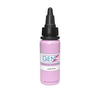 INTENZE Colore per tatuaggi Rosa 30ml - Just Pink - L'originale: colori resistenti e assolutamente sterili-Inchiostro per tatu. vegano-per vivaci tatu. permanenti con una consistenza perfetta