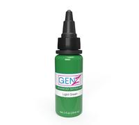 INTENZE Tattoo Farbe grün 30ml -Light Grass- Das Original:Farbecht&absolut steril -Tattoo Tinte vegan-Tattoo Ink für lebendiges permanent Tattoo,Stick&Poke-Tattoofarbe mit perfekter Konsistenz