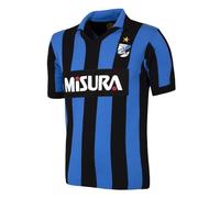 Inter 1986 Retro Football Shirt Unisex Adulto, Blue-Black, XS