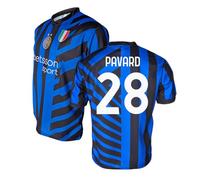 Inter 2024/2026, Maglia Home 2024/2025 Unisex, Neroazzurro, 10 Anni
