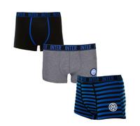 Inter (6 Pezzi) Boxer Uomo Inter in cotone elasticizzato Prodotto Ufficiale