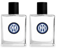 INTER | After Shave 100ml - Balsamo Dopobarba per Uomo, Lenitivo e Idratante con Estratto di Hamamelis, Senza Alcool, Fragranza Fresca e Raffinata (Confezione da 2)