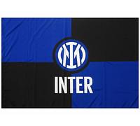 Inter Bandiera Nuovo Logo 100x140cm, Unisex Adulto, Nero/Blu, 100x140