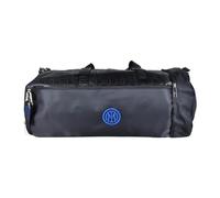 Inter BORSONE STAMPATO NERO RICAMO BLU 100% PL 153420