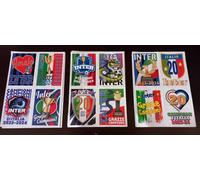 INTER CAMPIONE D'ITALIA 2023-2024☆☆ 12 STICKERS/ ADESIVI DEI CAMPIONI