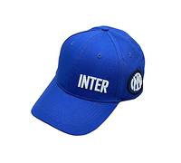 Inter Cappellino da Baseball con Visiera Logo, Collezione Stadio, Football cap Unisex-Adulto, Blu, Taglia Unica