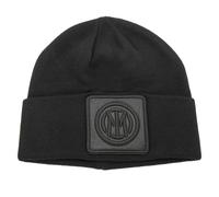 INTER Cappello Skipper Maglia Liscia E Patch Pelle 153468 Nero