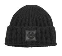 INTER Cappello Skipper Patch Pelle Ricamato 153489 Nero