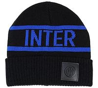 Inter, Cappello Unisex-Adulto, Nero, S-XL