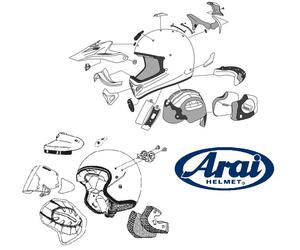 INTER. CASCO ARAI SZ RAM-X II 12MM JET