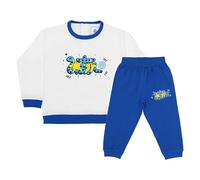 Inter - Completo Baby Snake, Completo da Neonato, Maglia e Pantaloni, Colore Bianco, Prodotto Ufficiale 18 MESI