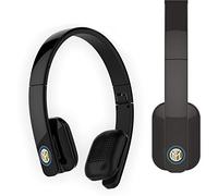 Inter Cuffia Bluetooth, Nero/Azzurro
