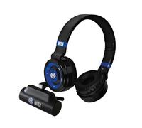 Inter -Cuffie Senza Filo Cuffie Wireless Over-Ear Bluetooth Senza Fili Pieghevoli, con Microfono Incorporato, HiFi Stereo, Micro SD Slot, FM Radio per iPhone/Android/Viaggio/PC (+ power bank 4500)