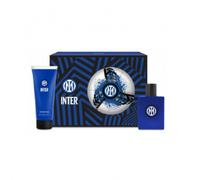 COFANETTO INTER CON PROFUMO 50ML SHOWER GEL 200ML E PALLONE UFFICIALE