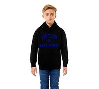 Inter Felpa con Cappuccio Bambini, Prodotto Ufficiale, Collezione Back to Stadium