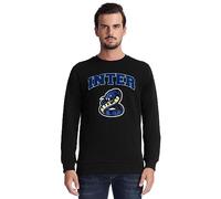 Inter Felpa Unisex-Adulto, Prodotto Ufficiale, Design con Biscione Collezione Esclusiva Back to Stadium, 100% Cotone, Adatta a Tutti i Tifosi Nerazzurri