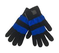 Inter GUANTO MAGLIA RIGHE TOUCH SCREEN Prodotto Ufficiale Official Merchandising, Nero, Taglia unica