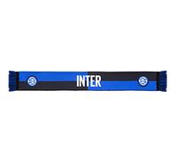 Inter INT/SC/P Sciarpa Stadio, Scacchi Nero/Blu, Taglia Unica