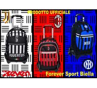INTER - JUVENTUS - MILAN ZAINO SCUOLA TROLLEY JACK 3WD PRODOTTO ORIGINALE SEVEN