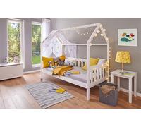 Inter Link Letto per bambini 90 x 200 cm Letto aggiuntivo Pino massiccio Funky Housebed Atossico Di facile manutenzione