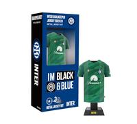 INTER - Maglia Portiere 2023-2024 Miniatura Alluminio con Custodia da Assemblare- Calcio, Milano, Idea Regalo, Oggetto da Collezione, Prodotto Ufficiale