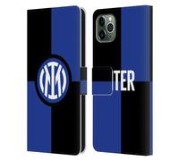 INTER MILAN DISTINTIVO CUSTODIA COVER A PORTAFOGLIO PER APPLE iPHONE TELEFONI
