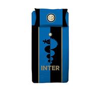 Inter Milan Ragazzi Copripiumino 155x200 + Federa 50x80 Blu/Nero